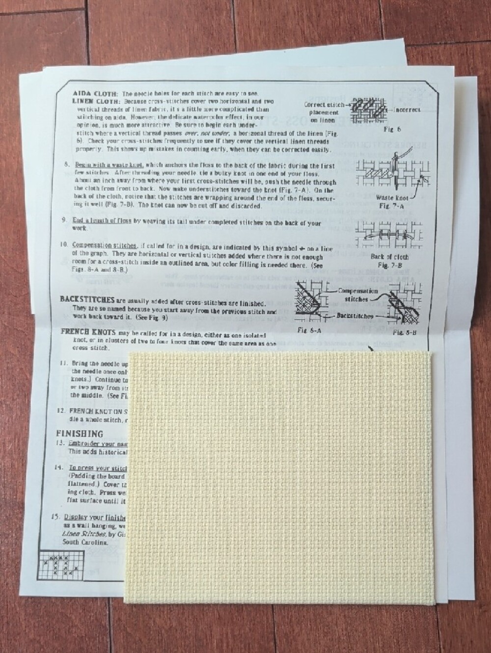 Vintage With Tags - Currituck Beach Lighthouse Counted Cross-Stitch Kit - Picture 4 of 4